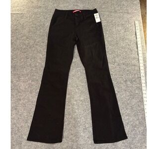 Unionbay Heather Black Flare Leg Pants Juniors Size 1 Low Rise J3W8H38 New